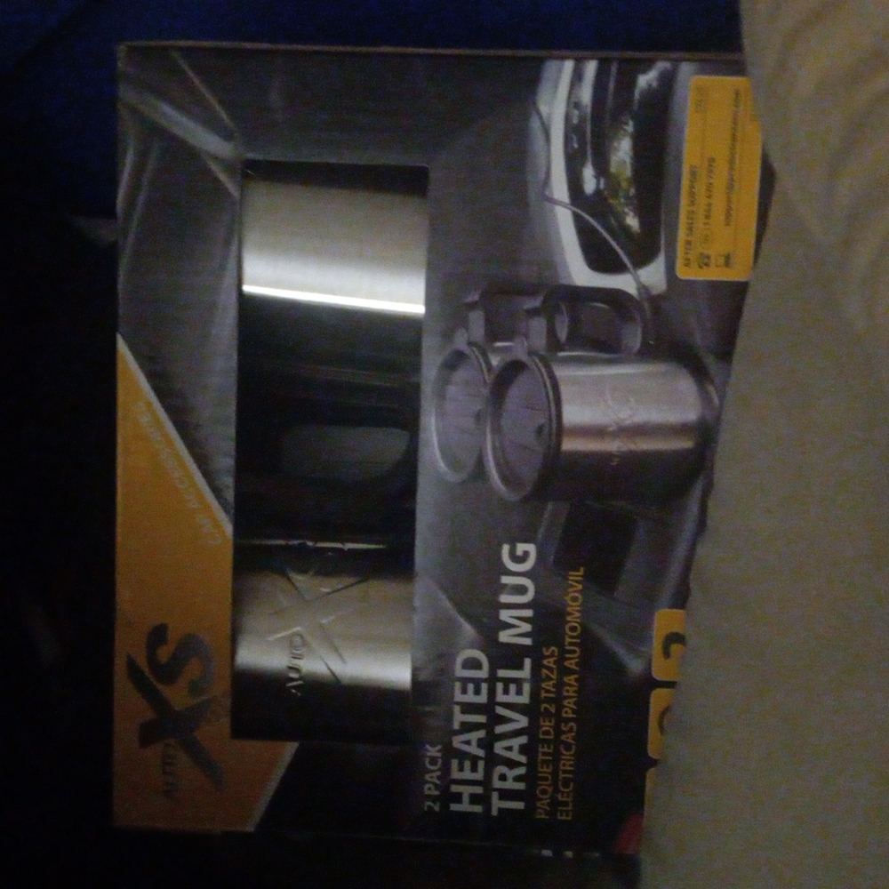 2 pack heated travel mugs